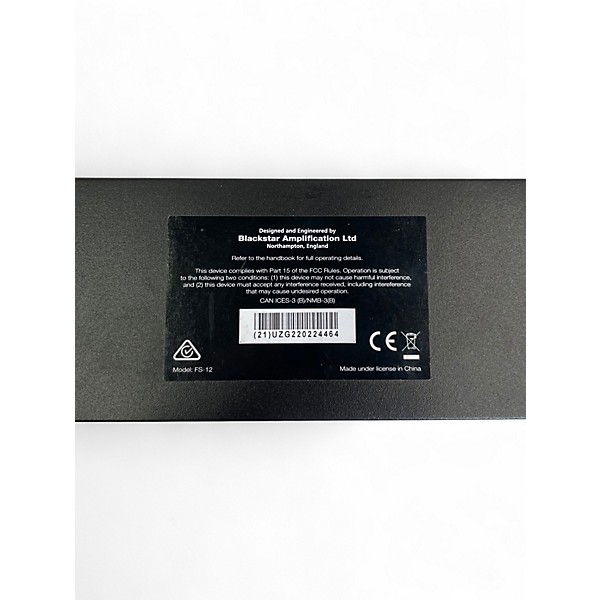 Used Blackstar FS14 Pedal Board
