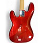 Used Fender Standard Precision Bass Candy Apple Red Electric Bass Guitar