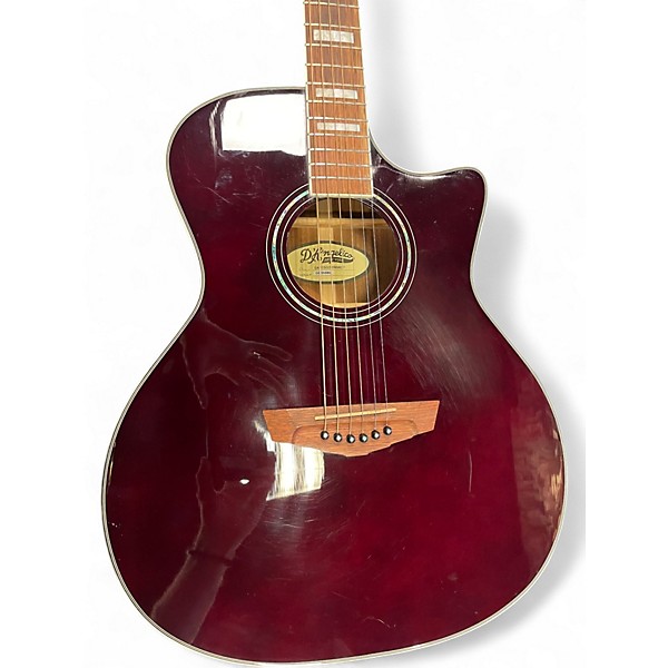 Used D'Angelico Premier Series Wine Red Solid Body Electric Guitar