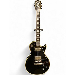 Used 2022 Gibson 70th Anniversary 1968 Les Paul Custom VOS Ebony Solid Body Electric Guitar