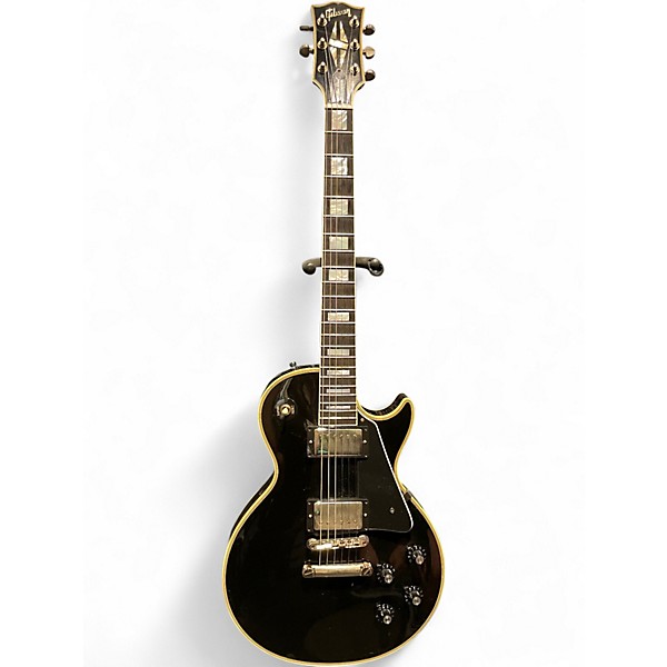 Used 2022 Gibson 70th Anniversary 1968 Les Paul Custom VOS Ebony Solid Body Electric Guitar