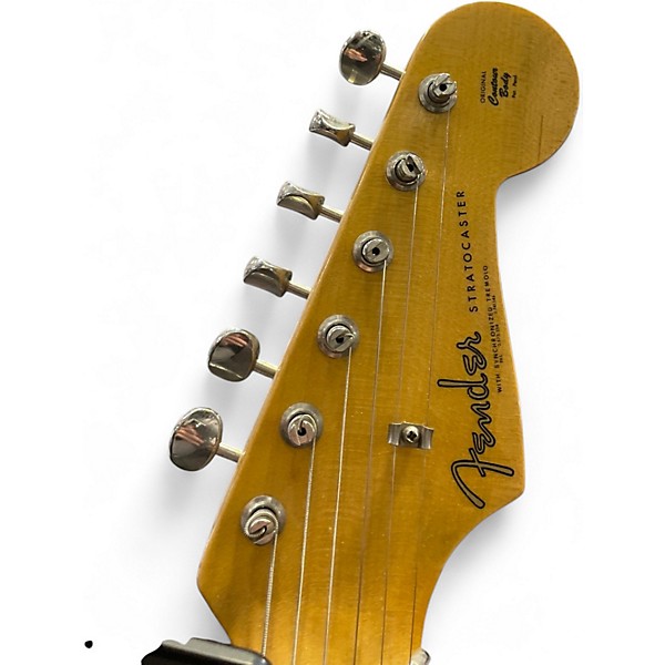 Used 2021 Fender Custom Shop 1960s Stratocaster Sherwood Green Metallic Solid Body Electric Guitar