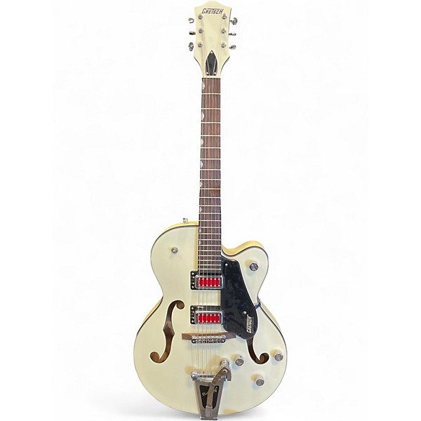Used Gretsch Guitars G5410T Electromatic Rat Rod White Hollow Body Electric Guitar