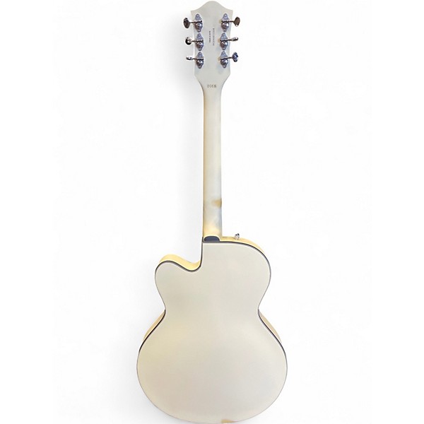 Used Gretsch Guitars G5410T Electromatic Rat Rod White Hollow Body Electric Guitar