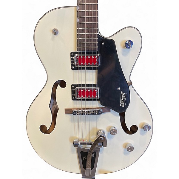 Used Gretsch Guitars G5410T Electromatic Rat Rod White Hollow Body Electric Guitar