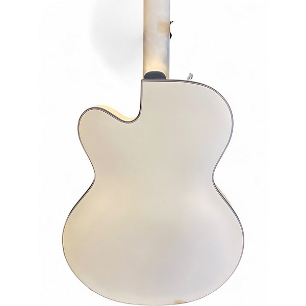 Used Gretsch Guitars G5410T Electromatic Rat Rod White Hollow Body Electric Guitar