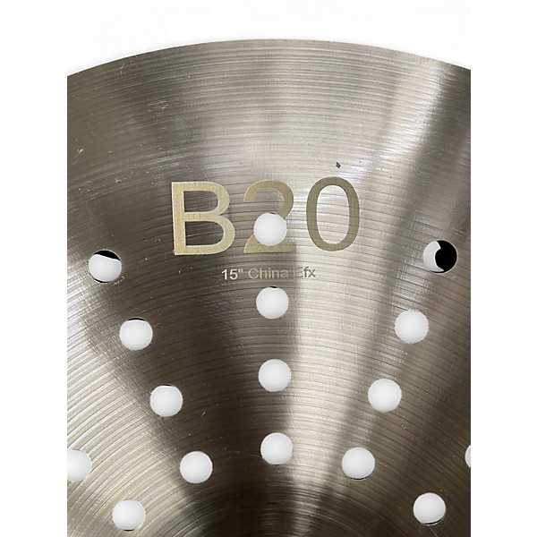 Used Jdc 15in CB20 CHINA EFX Cymbal
