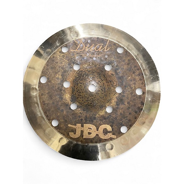 Used Jdc 10in DUAL SPLASH Cymbal