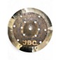 Used Jdc 10in DUAL SPLASH Cymbal thumbnail