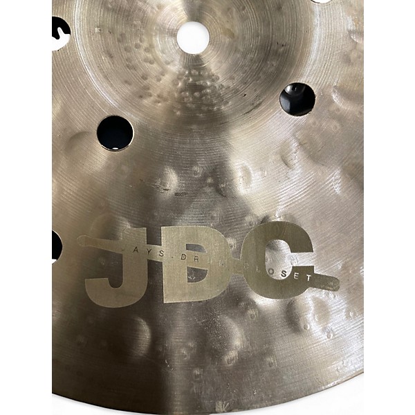 Used Jdc 10in DUAL SPLASH Cymbal
