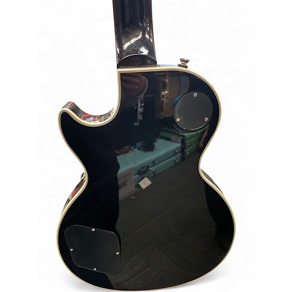 Used Epiphone Les Paul Custom Silver Burst Solid Body Electric Guitar