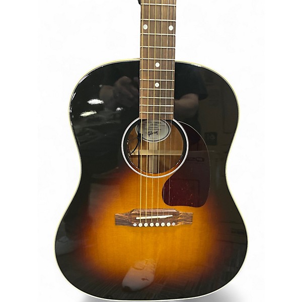 Used Gibson J45 Standard Vintage Sunburst Acoustic Electric Guitar
