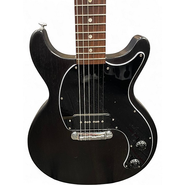 Used Gibson Les Paul Junior Tribute DC Black Solid Body Electric Guitar
