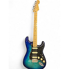 Used Fender Player Stratocaster HSS Ocean Blue Burst Solid Body Electric Guitar