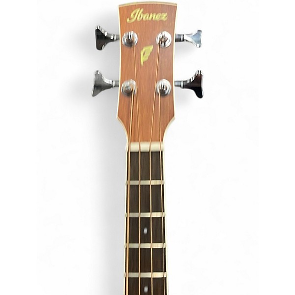 Used Ibanez PNB14E Natural Acoustic Bass Guitar
