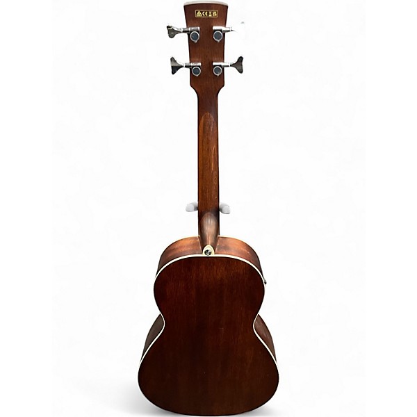 Used Ibanez PNB14E Natural Acoustic Bass Guitar