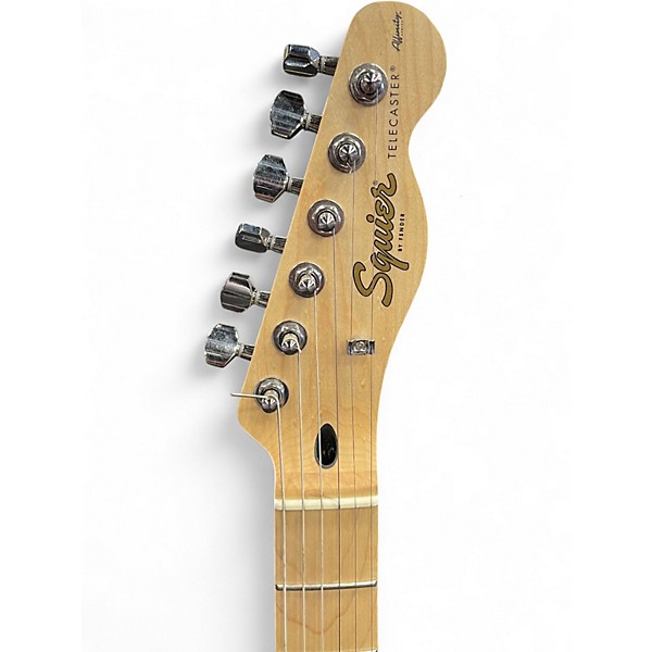Used Squier Affinity Telecaster Olympic White Solid Body Electric Guitar