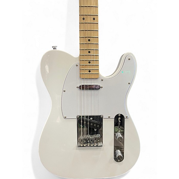Used Squier Affinity Telecaster Olympic White Solid Body Electric Guitar