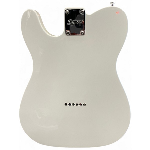 Used Squier Affinity Telecaster Olympic White Solid Body Electric Guitar