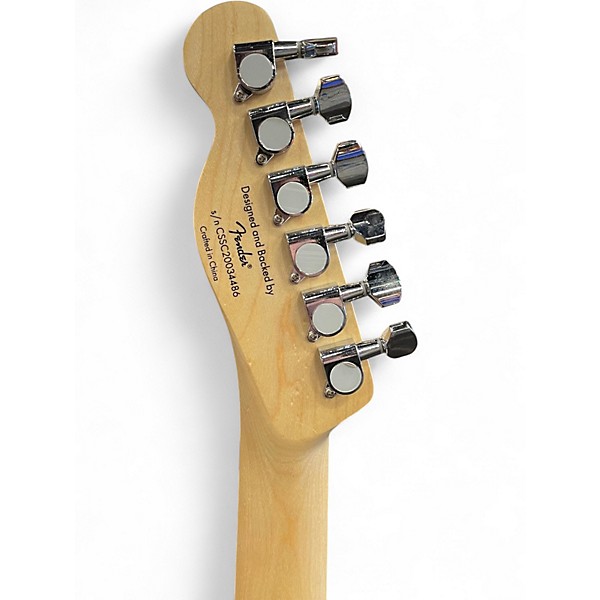 Used Squier Affinity Telecaster Olympic White Solid Body Electric Guitar