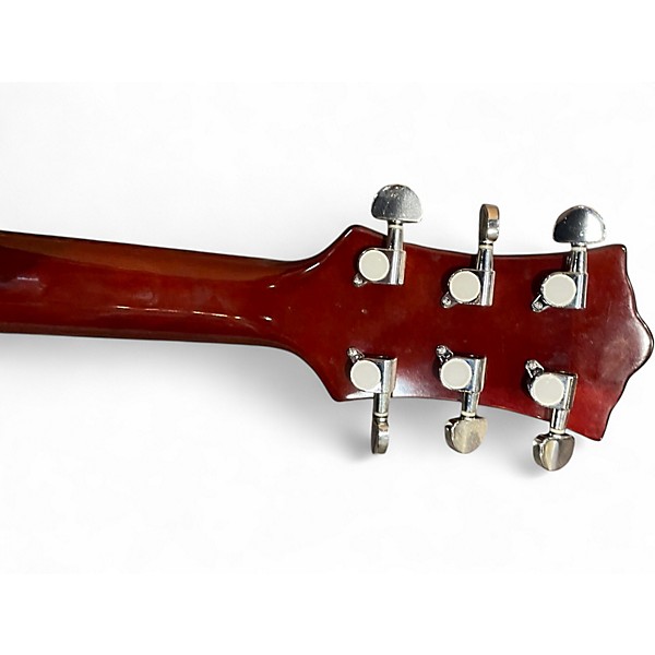 Used 2000 Arbor aj-135 2 Color Sunburst Hollow Body Electric Guitar