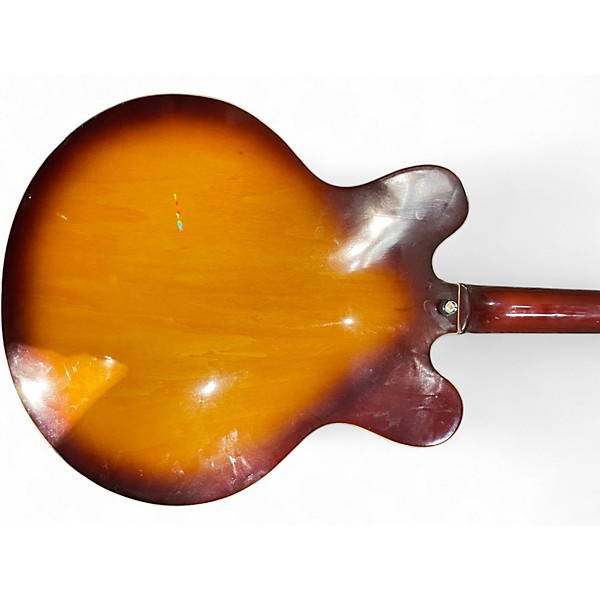 Used 2000 Arbor aj-135 2 Color Sunburst Hollow Body Electric Guitar