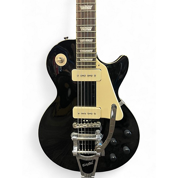 Used Epiphone 56 Les Paul Pro w/Bigsby Black Solid Body Electric Guitar