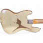Used 2018 Fender Custom Shop 1960s Jazz Bass Heavy Relic Aged Olympic White Electric Bass Guitar