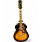 Used Epiphone J200 3 Tone Sunburst 12 String Acoustic Electric Guitar thumbnail