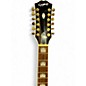 Used Epiphone J200 3 Tone Sunburst 12 String Acoustic Electric Guitar