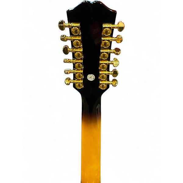 Used Epiphone J200 3 Tone Sunburst 12 String Acoustic Electric Guitar