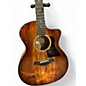 Used Taylor 224CEKDLX Sunburst Acoustic Electric Guitar