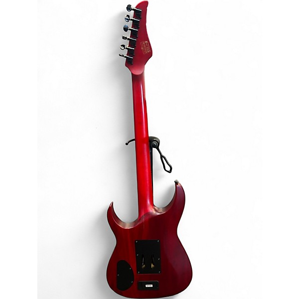 Used Schecter Guitar Research Banshee Racing Red Solid Body Electric Guitar