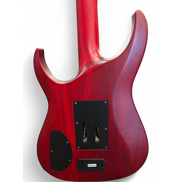 Used Schecter Guitar Research Banshee Racing Red Solid Body Electric Guitar