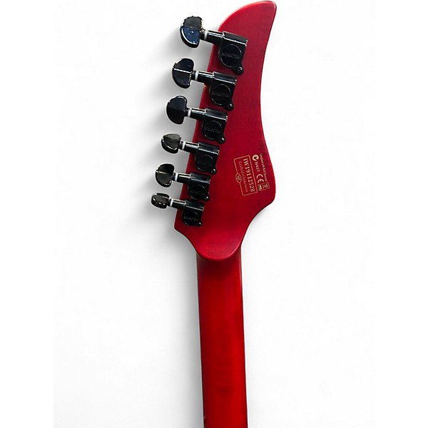 Used Schecter Guitar Research Banshee Racing Red Solid Body Electric Guitar
