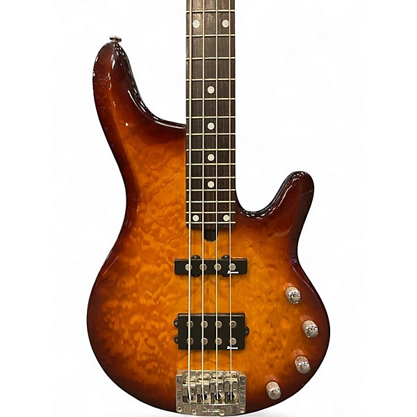 Used Ibanez RDGR Sunburst Electric Bass Guitar