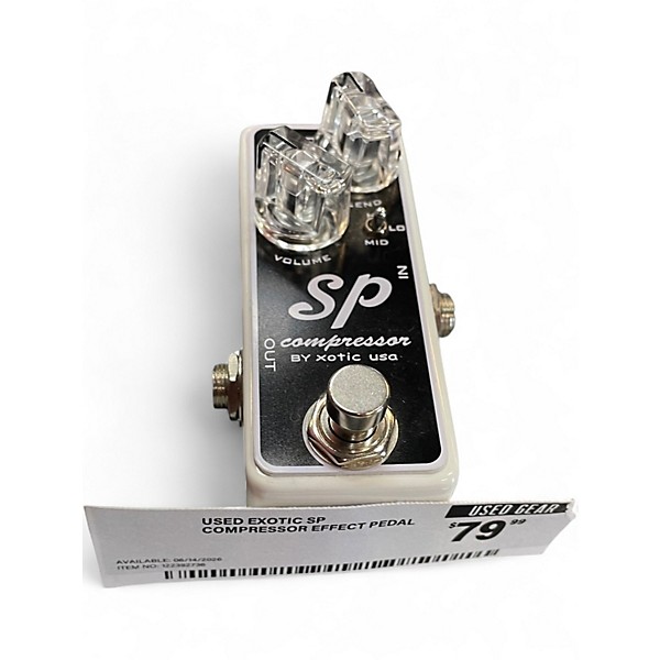 Used Exotic SP COMPRESSOR Effect Pedal