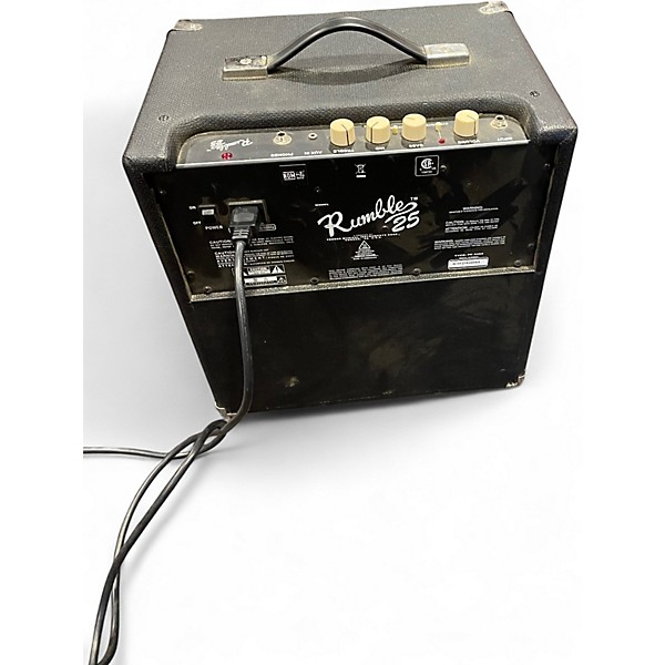 Used Fender Rumble 25 25W 1x10 Bass Combo Amp