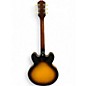 Used Epiphone ES355 Left Handed 2 Tone Sunburst Hollow Body Electric Guitar
