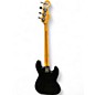 Used Squier Classic Vibe 70s Jazz Bass Left Handed Black Electric Bass Guitar
