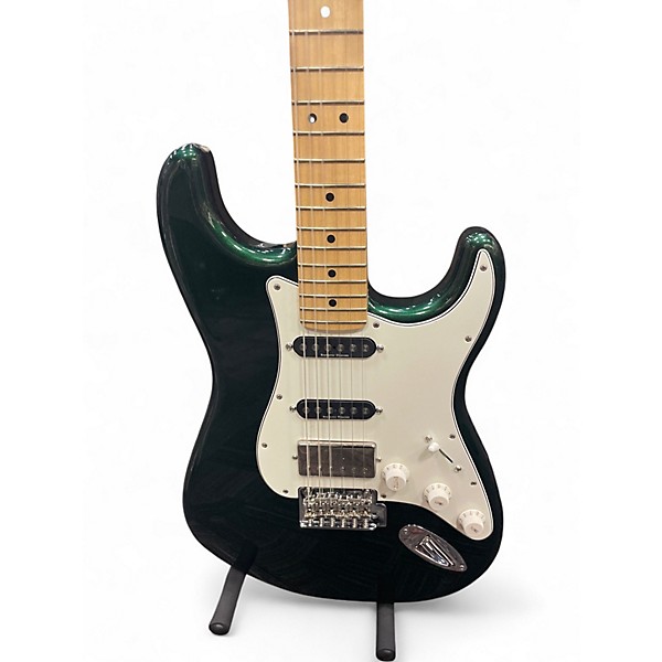 Used 2023 Fender Limited Edition Player Stratocaster HSS british racing green Solid Body Electric Guitar