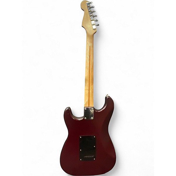 Used 2004 Fender Standard Stratocaster Satin Midnight Wine Solid Body Electric Guitar