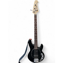 Used Sterling by Music Man SUB STINGRAY Trans Black Electric Bass Guitar