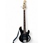 Used Sterling by Music Man  SUB STINGRAY Trans Black Electric Bass Guitar thumbnail