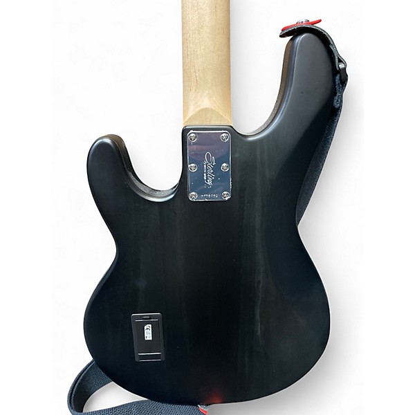 Used Sterling by Music Man  SUB STINGRAY Trans Black Electric Bass Guitar