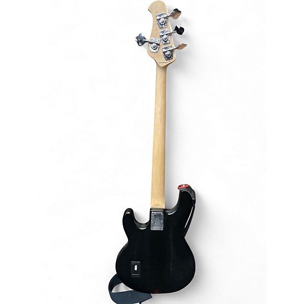 Used Sterling by Music Man  SUB STINGRAY Trans Black Electric Bass Guitar