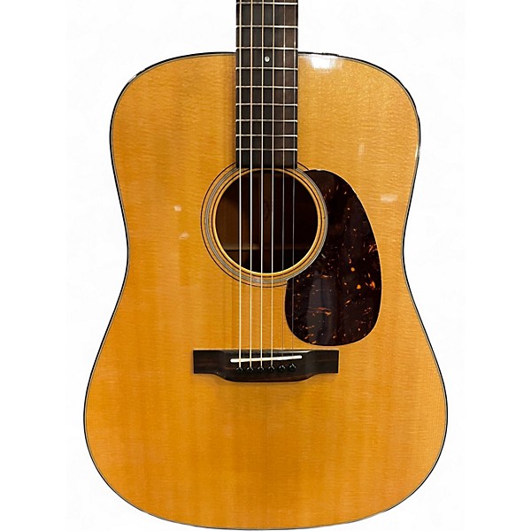 Used Martin D18 Natural Acoustic Guitar