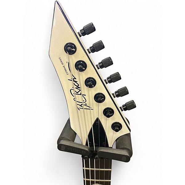 Used B.C. Rich ironbird Extreme Sparkling White Solid Body Electric Guitar