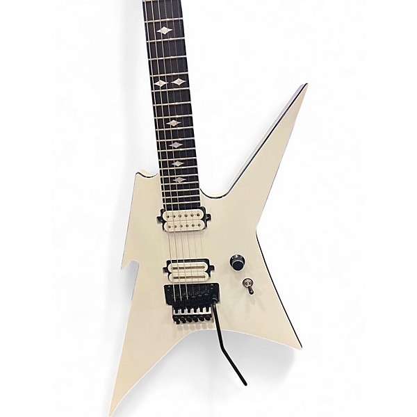 Used B.C. Rich ironbird Extreme Sparkling White Solid Body Electric Guitar