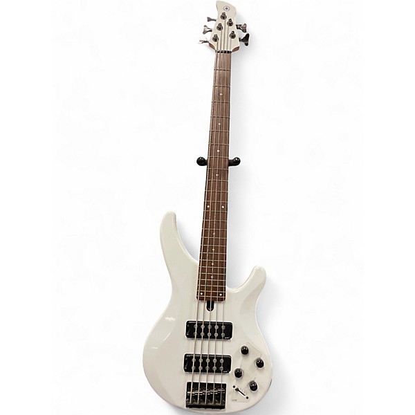 Used Yamaha trbx305 Alpine White Electric Bass Guitar